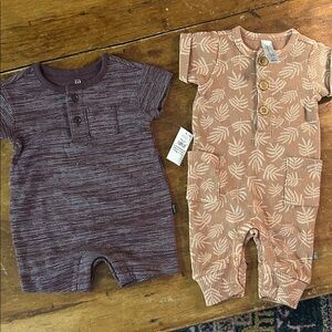 Brand new baby rompers - 0-3m - baby boy